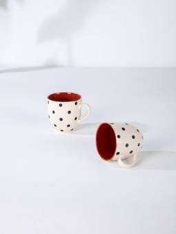 Freedom Tree - Sabar Sapphire Blue Ceramic Baga Mug (280ml)