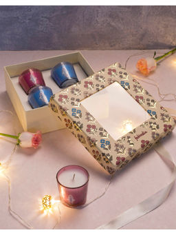 Fabindia - Multi-Color Adhrit Votive Gift Set