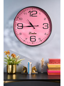 SG Home - Pink The Offbeat Wall Clock