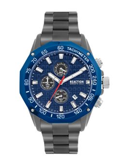 Reaction Kenneth Cole - Men Analog Blue Round Dial Watch - KRWGI0070706 (M)