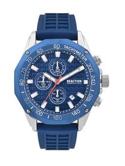 Reaction Kenneth Cole - Men Analog Blue Round Dial Watch - KRWGO0070701 (M)