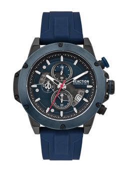 Reaction Kenneth Cole - Men Analog Blue Round Dial Watch - KRWGO0071102 (M)