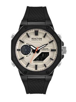 Reaction Kenneth Cole - Men Multifunction Beige Round Dial Watch - KRWGP0069109 (M)