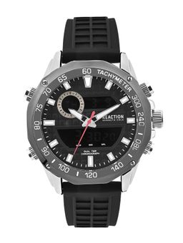 Reaction Kenneth Cole - Men Multifunction Black Round Dial Watch - KRWGP0070602 (M)