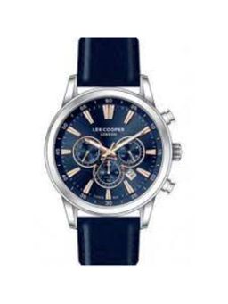 Lee Cooper - Men Multifunction Blue Round Dial Watch - LC07506.399 (M)