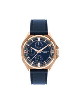 Lee Cooper - Men Multifunction Blue Round Dial Watch - LC07568.499 (M)