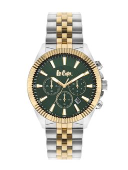Lee Cooper - Men Multifunction Green Round Dial Watch - LC07838.270 (M)