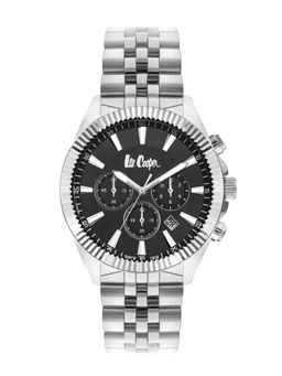 Lee Cooper - Men Multifunction Black Round Dial Watch - LC07838.350 (M)