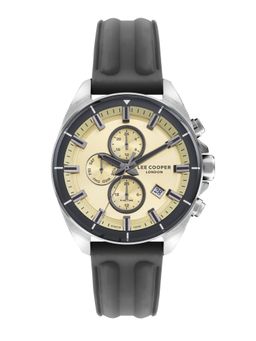 Lee Cooper - Men Multifunction Beige Round Dial Watch - LC07881.346 (M)