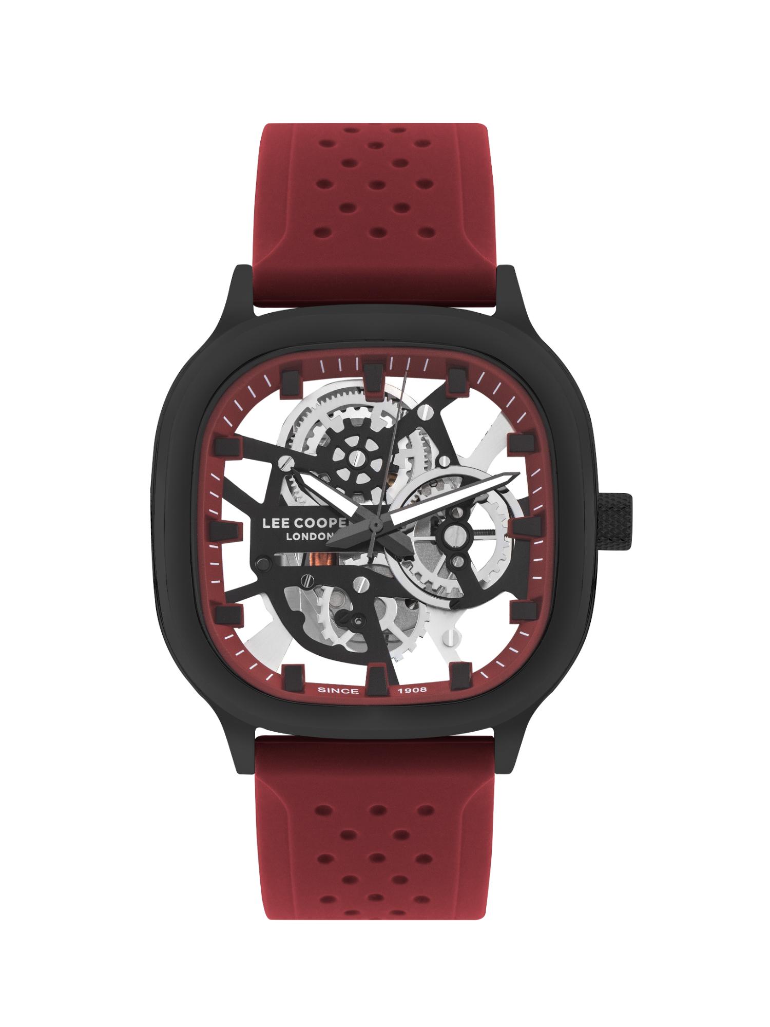 Buy Lee Cooper Men Analog Silver Square Dial Watch - LC07973.658
