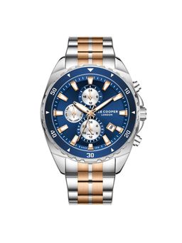 Lee Cooper - Men Analog Blue Round Dial Watch - LC08217.590 (M)