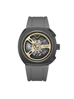 Lee Cooper - Men Analog Yellow Round Dial Watch - LC08245.016 (M)