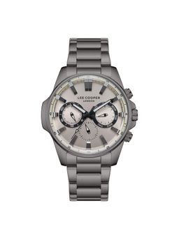 Lee Cooper - Men Analog Grey Round Dial Watch - LC08253.060 (M)