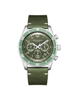 Lee Cooper - Men Analog Green Round Dial Watch - LC08260.375 (M)