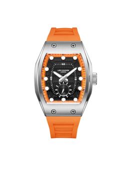 Lee Cooper - Men Analog Black Tonneau Dial Watch - LC08264.350 (M)