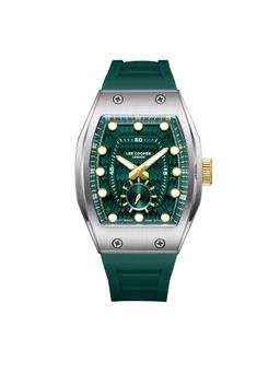 Lee Cooper - Men Analog Green Tonneau Dial Watch - LC08264.375 (M)