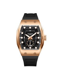 Lee Cooper - Men Analog Black Tonneau Dial Watch - LC08264.451 (M)