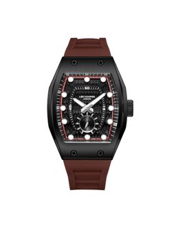 Lee Cooper - Men Analog Black Tonneau Dial Watch - LC08264.658 (M)