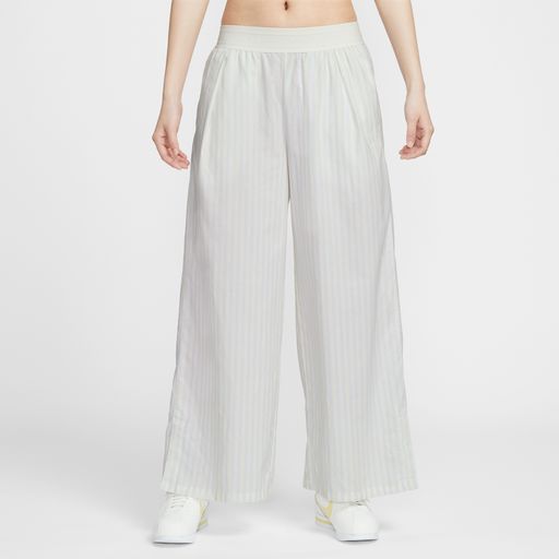 Nike Sportswear Chill Poplin - Women's Loose Mid-Rise Woven Striped Trousers