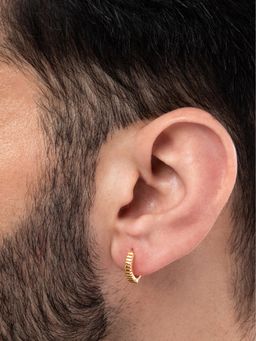ORIONZ - Cutting Edge Hoop Earring For Men