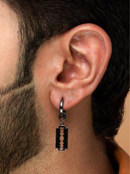 ORIONZ - Razor Blade Drop Earring for Men