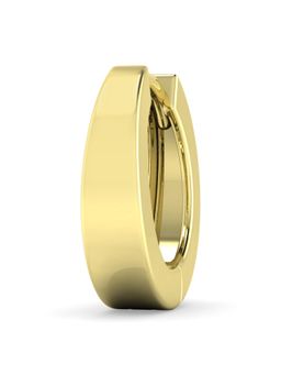 ORIONZ - Axis Edge Yellow Hoop Earring