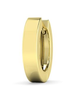 ORIONZ - Bold Edge Yellow Hoop Earring