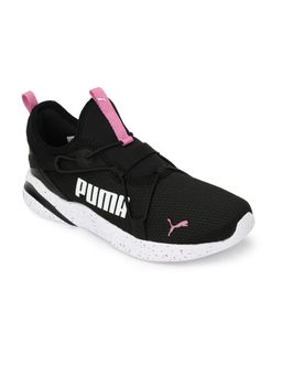 Puma - Rift Slip On Speckle Ps Kids Unisex Black Running Shoes
