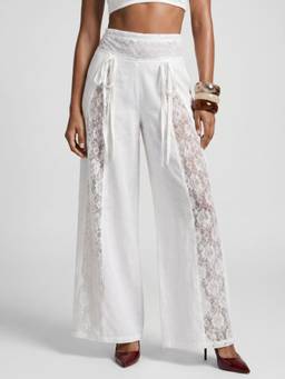 NISHORAMA - Nory Lace White Pant