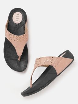 ELLE - Pink Round Toe Casual Wear Sandals