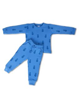 Blumbuds - Kids Pineapple Themed T-Shirt and Joggers