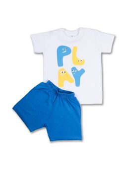 Blumbuds - Boys Cotton T-Shirt and Shorts