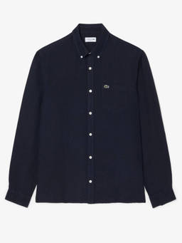 Lacoste - Blue Solid Regular Shirt