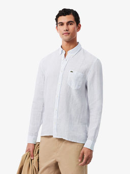 Lacoste - Blue Stripes Regular Shirt