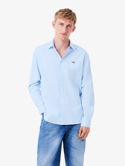 Lacoste - Blue Solid Regular Shirt