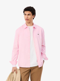 Lacoste - Pink Solid Regular Shirt