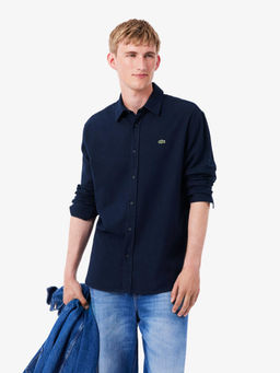 Lacoste - Blue Solid Regular Shirt