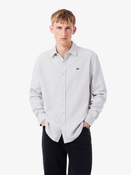 Lacoste - Grey Solid Regular Shirt