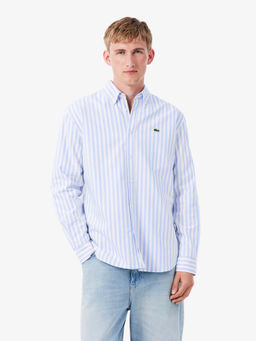 Lacoste - Blue Stripes Regular Shirt
