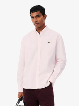 Lacoste - Pink Solid Regular Shirt