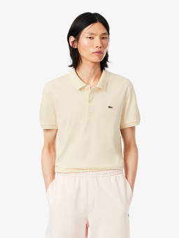 Lacoste - Beige Solid Regular Polo T-Shirt