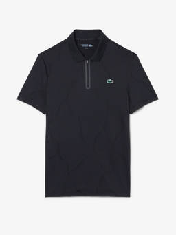 Lacoste - Black Solid Slim Polo T-Shirt