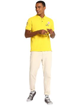 bright yellow t shirt mens