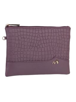 Metro - Textured Purple Clutches
