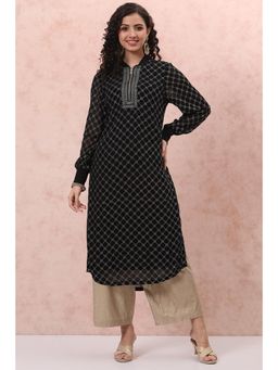 Rangriti - Black Printed Kurta