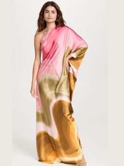 WomanLikeU - Twilight Glow One Shoulder Dress