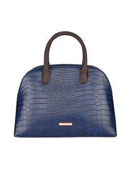 Caprese - Medium Navy Blue Casual Satchel Handbag
