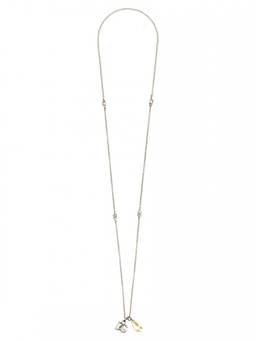 Dolce&Gabbana - Silver Logo Drop Necklace