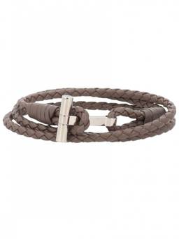 Tom Ford - Dark Grey Braided Bracelet