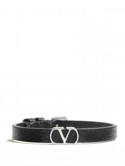 Valentino Garavani - Black Vlogo Signature Bracelet